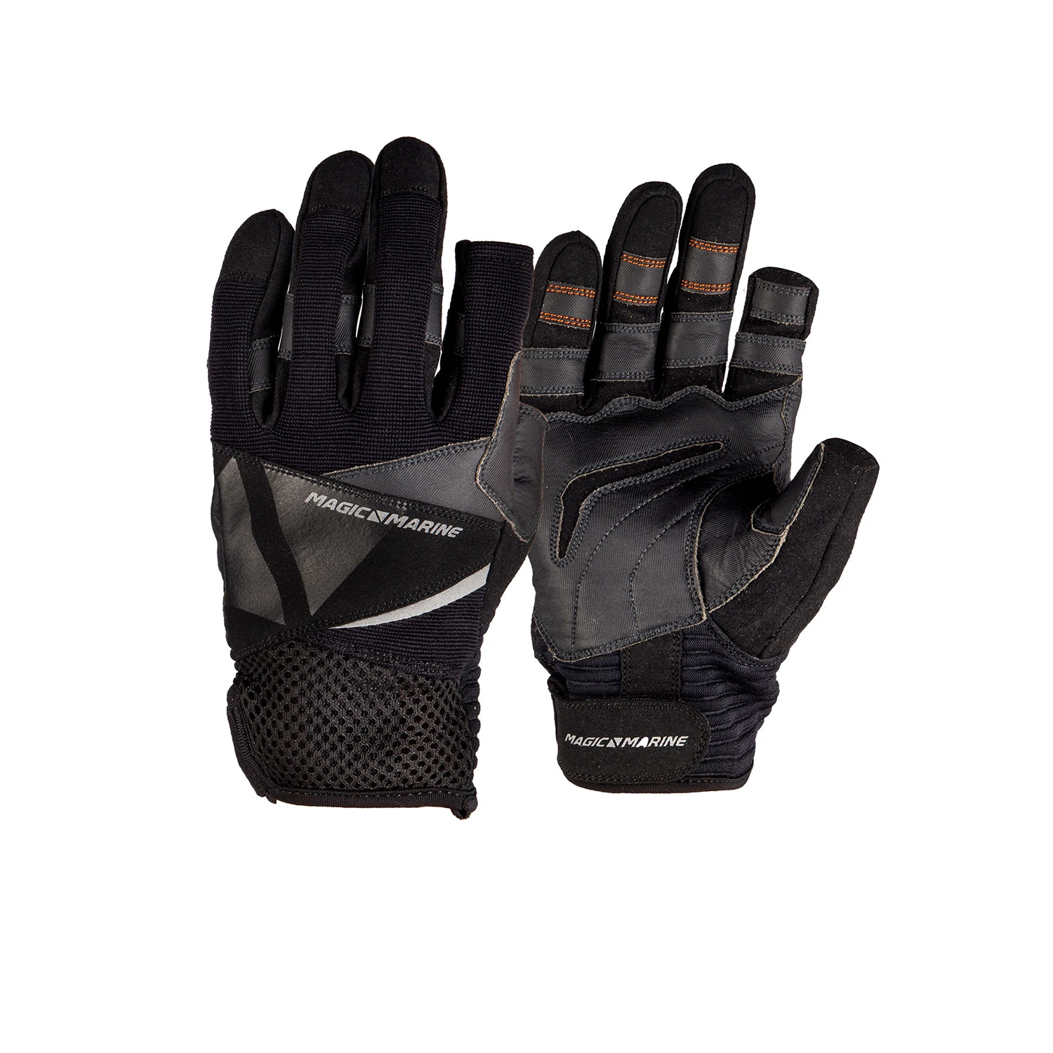 Magic Marine Junior Ultimate 2 Full Finger Sailing Gloves - Black