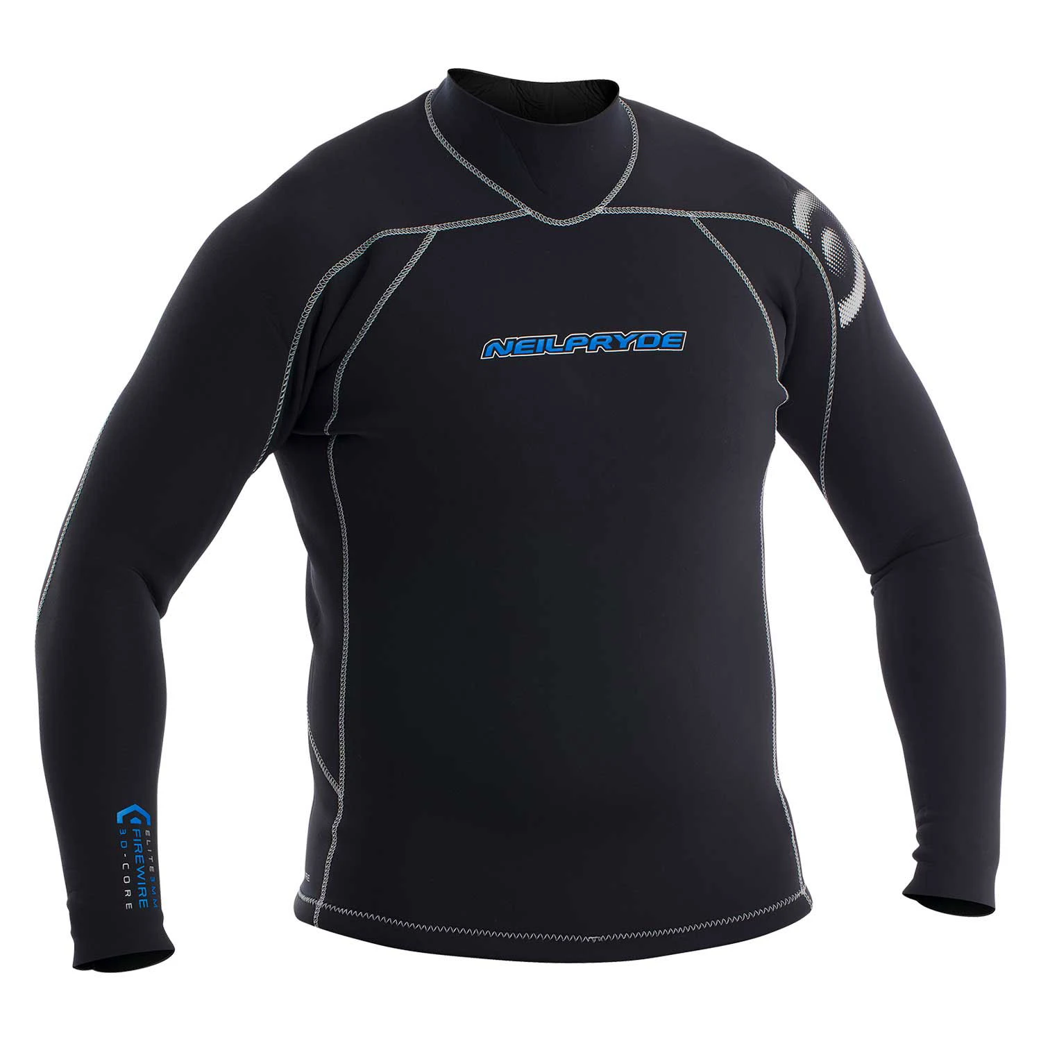 Neil Pryde Youth ELITE 3mm Firewire Wetsuit Top - Black