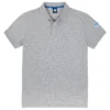 North Sails UPV 40+ Piquet Polo - Grey Melange