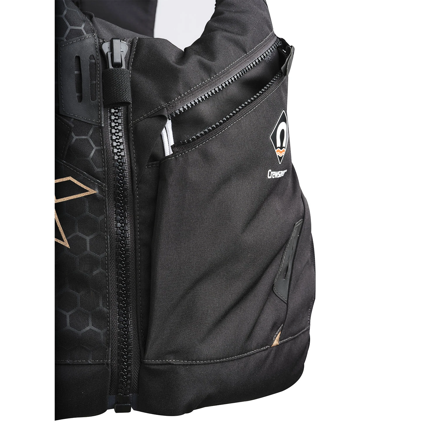 Crewsaver Pro 50 EX Chest Zip Buoyancy Aid - Black - Image 2