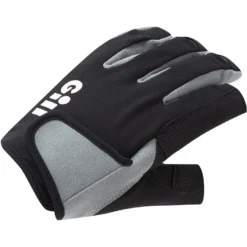 Gill Junior Deckhand Long Finger Sailing Gloves - Black