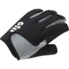 Gill Deckhand Short Finger Sailing Gloves - Black