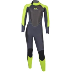 Sola Junior Storm 3/2mm Fullsuit Wetsuit - Graphite Green