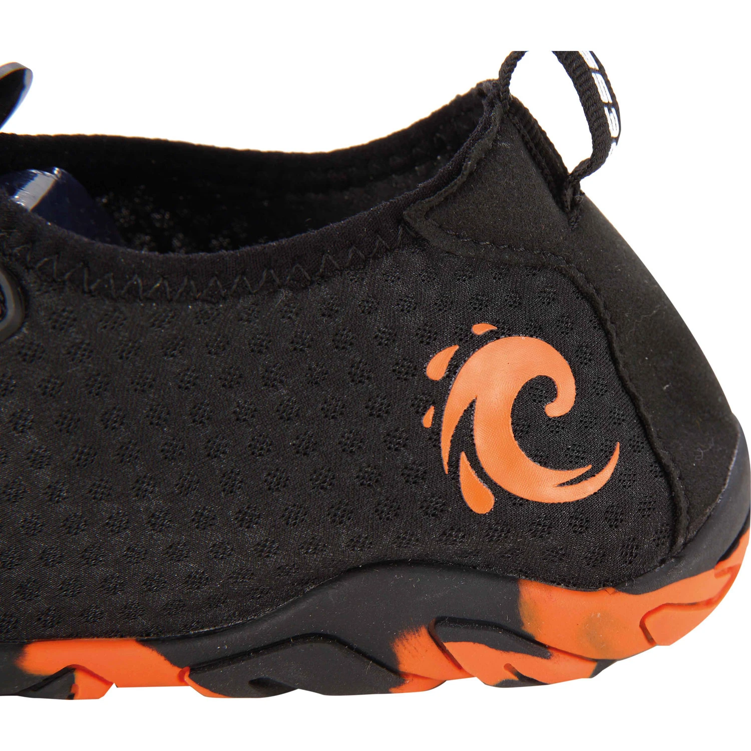 Cressi Molokai Aqua Beach Shoes - Black/Orange - Image 3