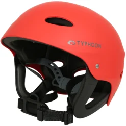 Typhoon Borth Watersports & Sailing Helmet - Red