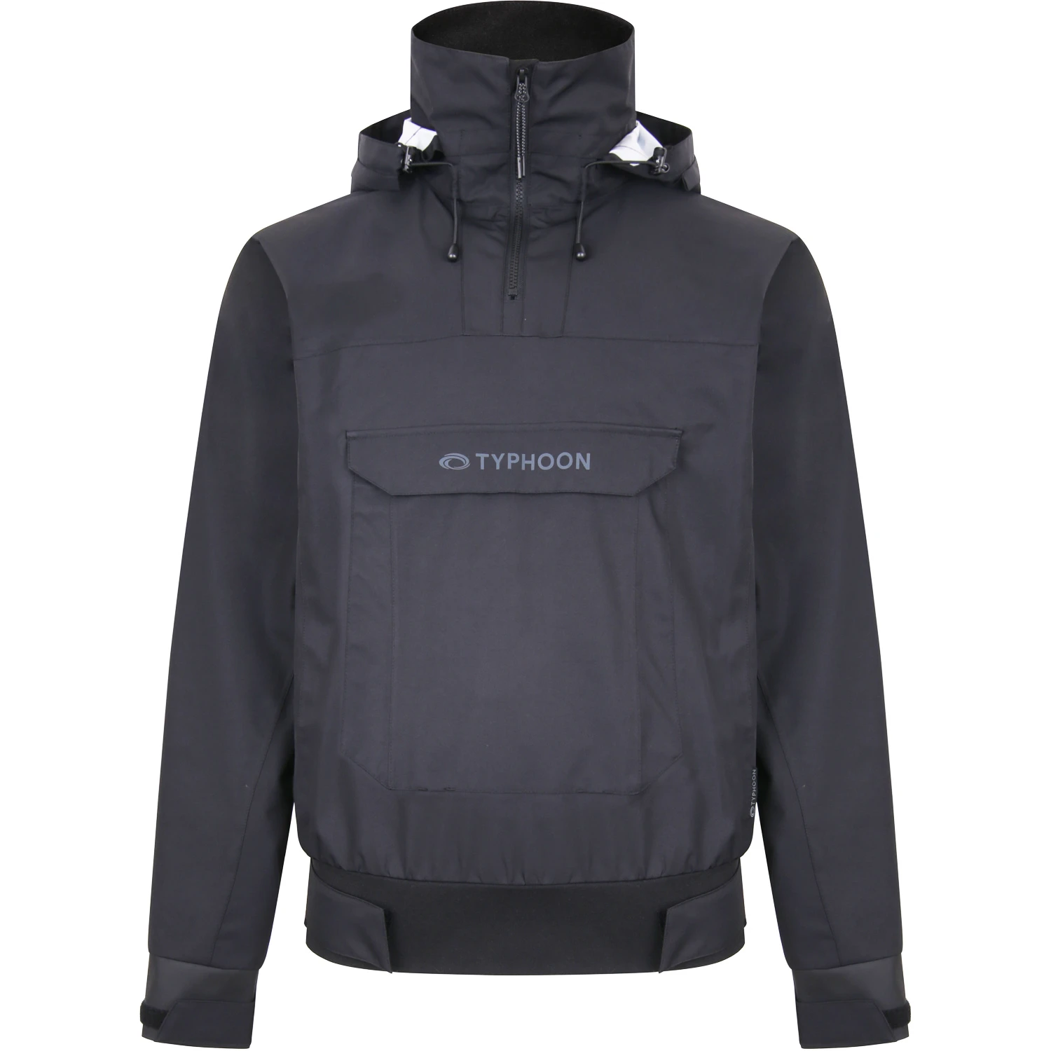 Typhoon Renvyle Hooded Smock / Spray Top - Black - Image 3
