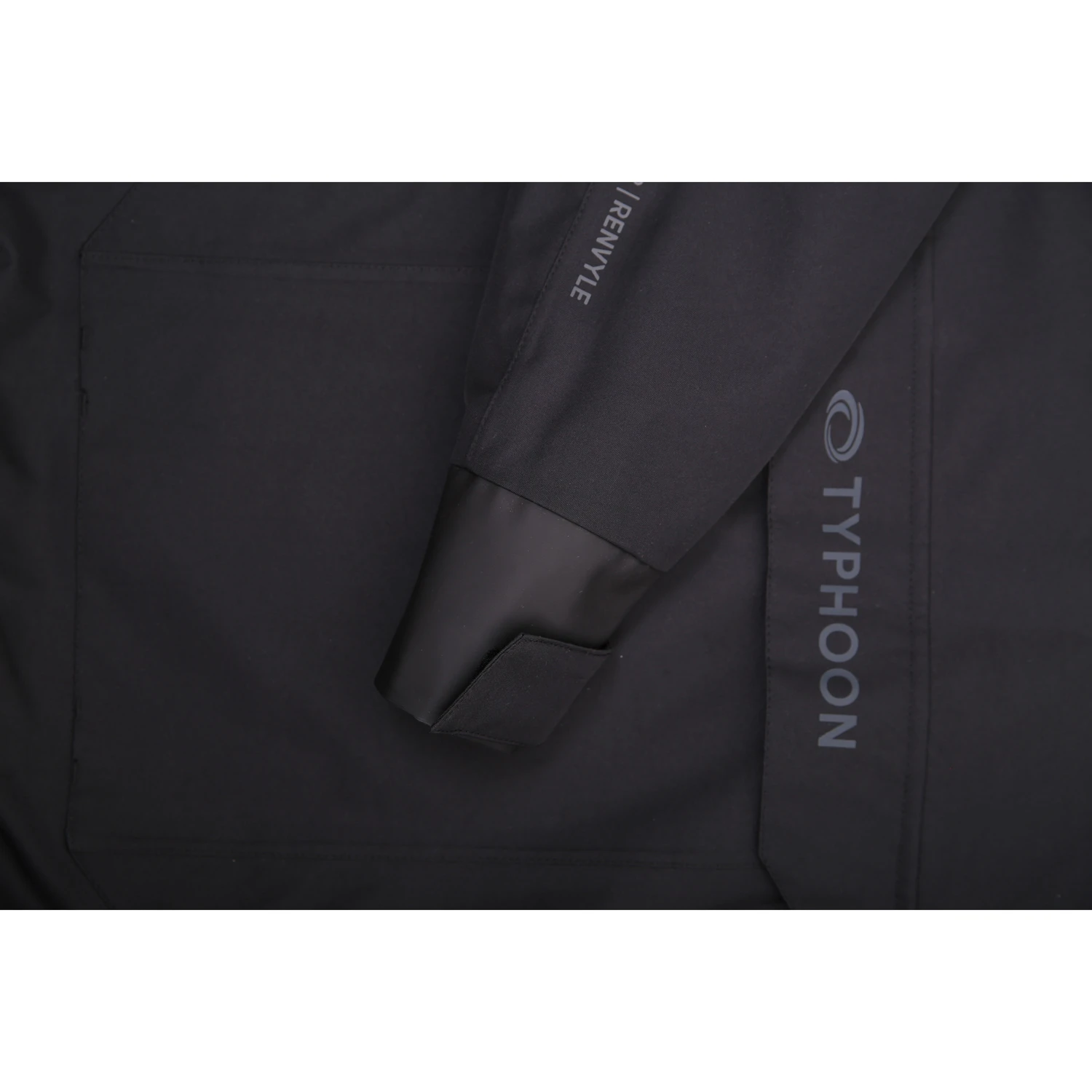 Typhoon Renvyle Hooded Smock / Spray Top - Black - Image 5