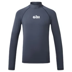 Gill Junior ZenZero Rash Vest Long Sleeve - White