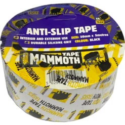 Everbuild Mammoth Non-Slip Tape - 50mm X 5m - Black