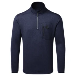 Gill Knit Fleece - Navy