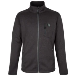 Gill Knit Fleece Jacket - Ash