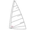 Replica Laser ® Full / ILCA 7 Mainsail - No Battens