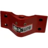 SeaSure RED 4 Hole Transom Bottom Gudgeon - 8mm