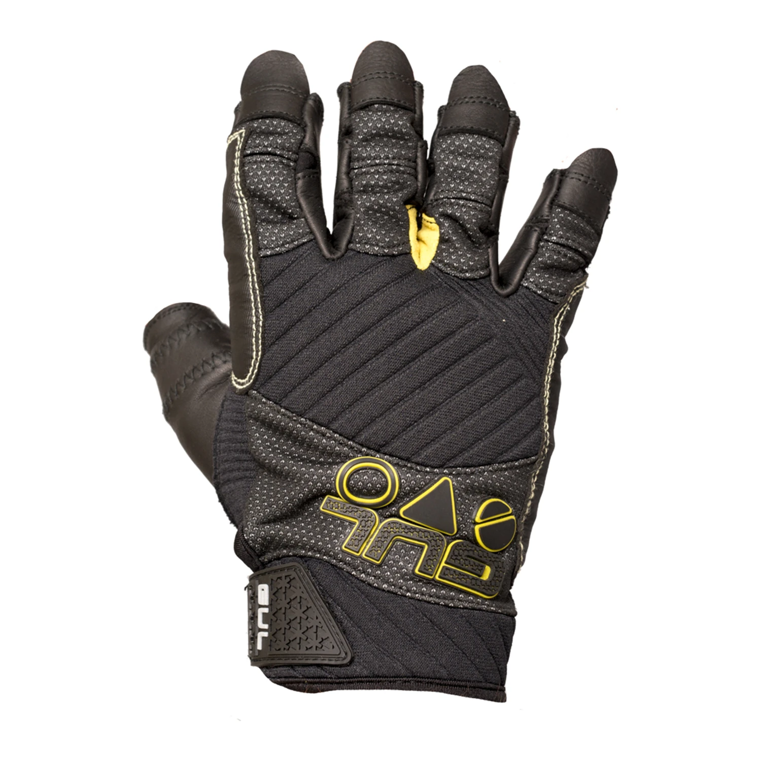 Gul Junior Evo Pro Short Finger Sailing Gloves - Black