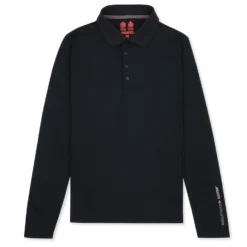 Musto Evolution Sunblock Long Sleeve Polo - Black