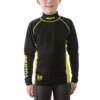 Musto Youth Championship Sunblock Long Sleeve Rash Guard - Black