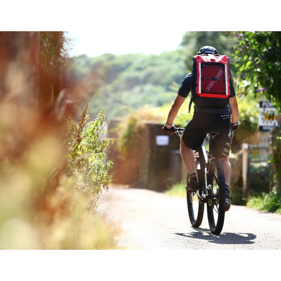 OverBoard Pro Sports Waterproof Backpack - 30 Ltr - Red - Image 4