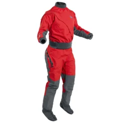 Palm Womens Cascade Drysuit - Flame/Jet Grey
